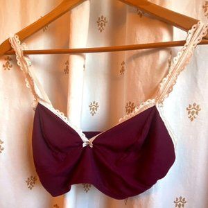 Victoria Secret Bralette/sleepware maroon